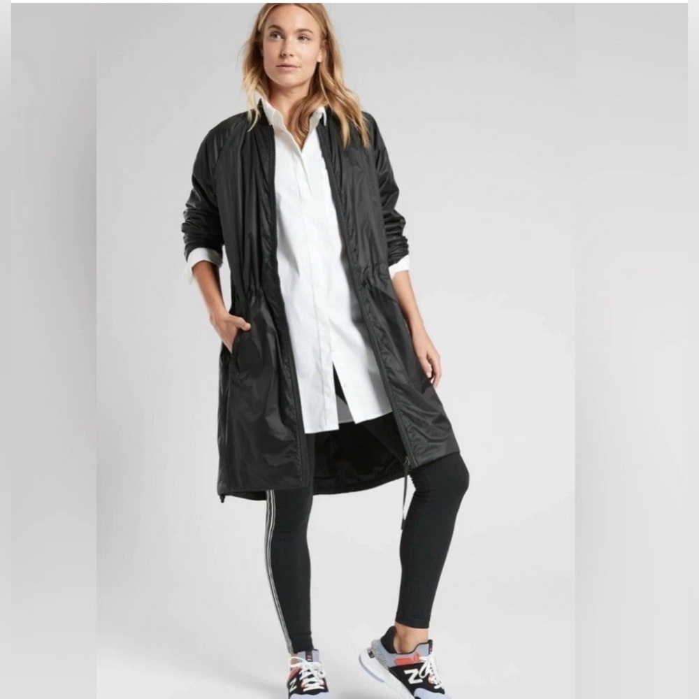 Athleta Summit Primaloft Shell Puffer Jacket Rain… - image 1